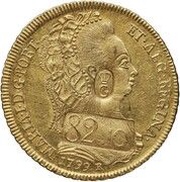 82 Livres 10 Sols British Occupation obverse image