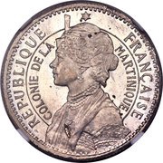 1 Franc Essai obverse image