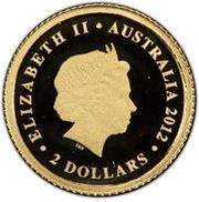 2 Dollars - Elizabeth II 4th Portrait - 2014 FIFA World Cup obverse image