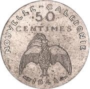 50 Centimes Essai, France, 1948 reverse image