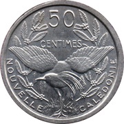 50 Centimes Union Française, France, 1949 reverse image