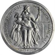 50 Centimes Piedfort with essai obverse image