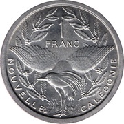 1 Franc Union française, France, 1949 reverse image