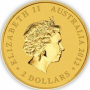2 Dollars - Elizabeth II 4th Portrait - Mini Roo - Gold Bullion Coin obverse image