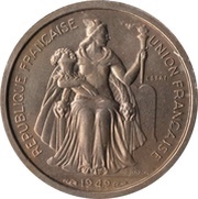 1 Franc Essai obverse image