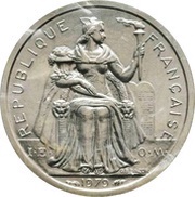 1 Franc Piedfort silver obverse image
