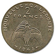 2 Francs Essai, France, 1948 reverse image