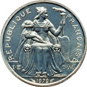 2 Francs Piedfort silver obverse image