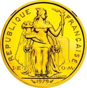 2 Francs Piedfort gold obverse image