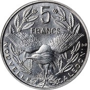 5 Francs Essai reverse image