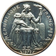 5 Francs Piedfort silver obverse image