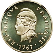 10 Francs Piedfort silver obverse image