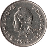 10 Francs without IEOM obverse image