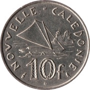 10 Francs without IEOM reverse image