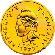 10 Francs Piedfort gold obverse image