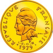 20 Francs Piedfort gold obverse image