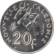 20 Francs, France, 2006-2018 reverse image