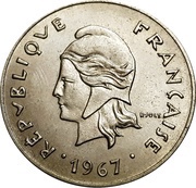 50 Francs without IEOM obverse image