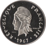 50 Francs Essai obverse image