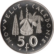 50 Francs Essai, France, 1967 reverse image