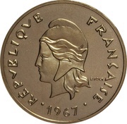 50 Francs Piedfort nickel obverse image