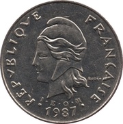 50 Francs IEOM obverse image