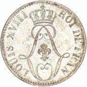 10 Centimes - Louis XVIII obverse image