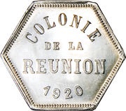25 Centimes French Overseas Department obverse image