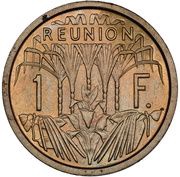 1 Franc Essai, France, 1948 reverse image