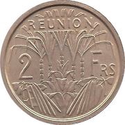2 Francs Essai, France, 1948 reverse image