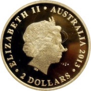 2 Dollars - Elizabeth II 4th Portrait - Mini Koala - Gold Bullion Coin obverse image