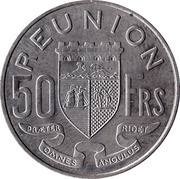 50 Francs Essai, France, 1962 reverse image