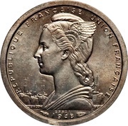 1 Franc Essai obverse image