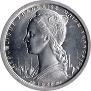 2 Francs obverse image