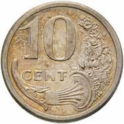 10 Centimes - Chambre de commerce - Nice [06] Silver, France, 1920 reverse image
