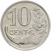 10 Centimes Nice and Alpes Maritimes, France, 1920-1922 reverse image
