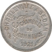 10 Centimes - Chambres de Commerce - Charleville and Sedan [08] obverse image