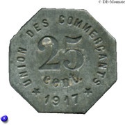 25 Centimes reverse image
