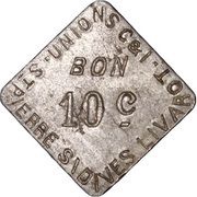 10 Centimes - Union commerciale et industrielle - Saint-Pierre-sur-Dives et Livarot [14] obverse image