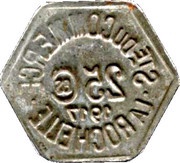 25 Centimes reverse image