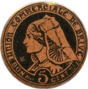5 Centimes obverse image