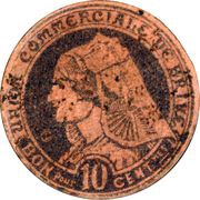 10 Centimes obverse image