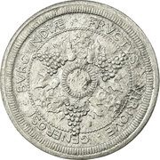 5 Centimes - Chambre de commerce de Dijon [21], France, 1918 reverse image