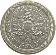 10 Centimes - Chambre de commerce - Dijon [21] Silver Pattern, France, 1918 reverse image