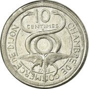 10 Centimes - Chambre de commerce de Dijon [21] obverse image