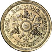 10 Centimes - Chambre de commerce - Dijon [21] Brass Pattern, France, 1918 reverse image