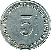 5 Centimes obverse image