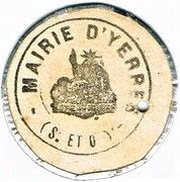 50 Centimes - Mairie de Yerres 78 obverse image