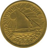 10 Centimes - Comité Régional - Toulouse [31] Brass obverse image