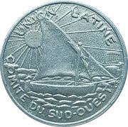 25 Centimes - Département de la Haute Garonne obverse image
